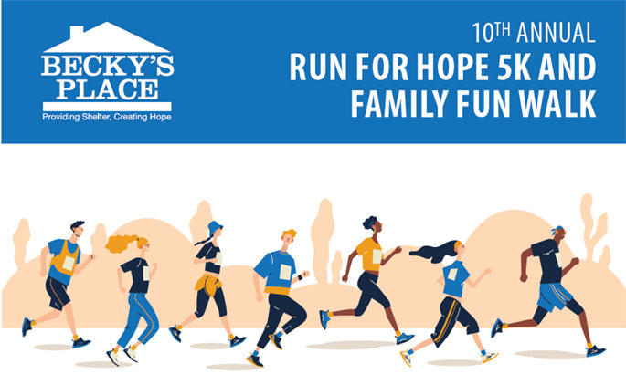 10th Annual Run for Hope 5K and Family Fun Walk sign up